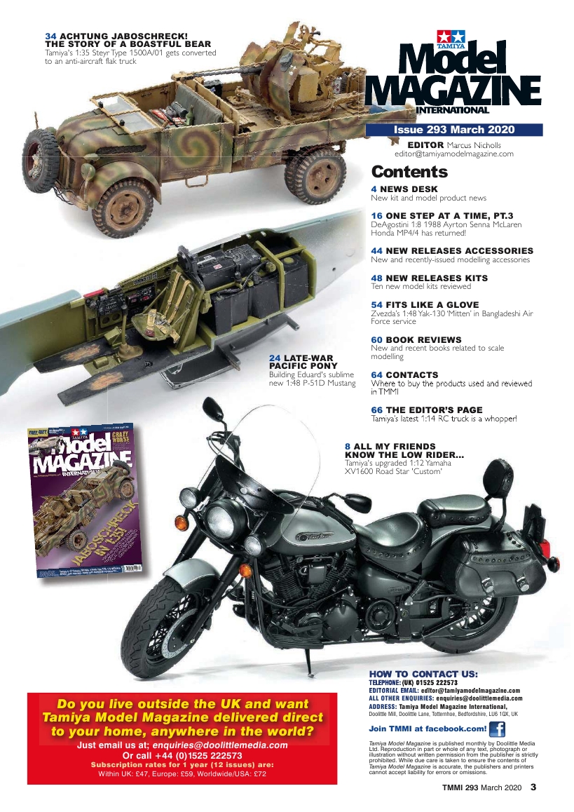 Tamiya Model Magazine 293 (2020-03)
